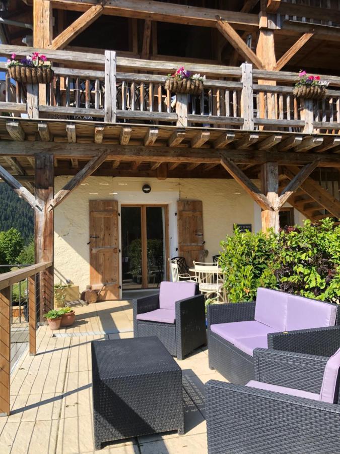 'Petite Ferme Les Bouts' Apartment, Sleeps 6, Nr Morzine La Cote d'Arbroz Bagian luar foto