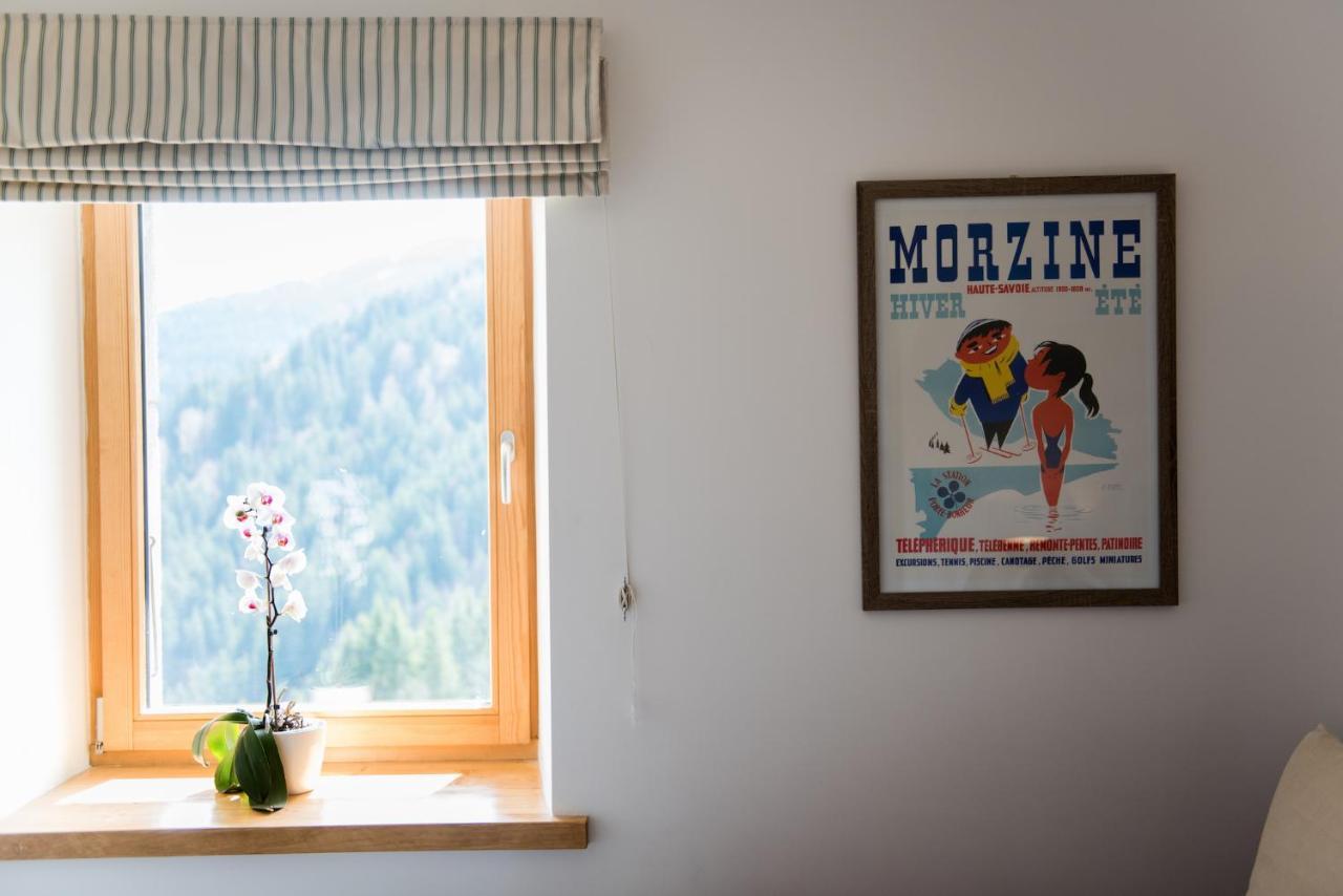 'Petite Ferme Les Bouts' Apartment, Sleeps 6, Nr Morzine La Cote d'Arbroz Bagian luar foto