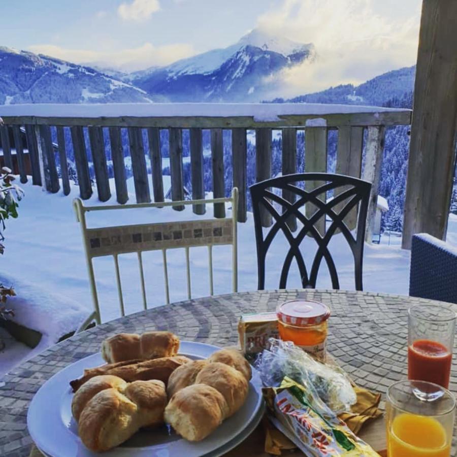 'Petite Ferme Les Bouts' Apartment, Sleeps 6, Nr Morzine La Cote d'Arbroz Bagian luar foto