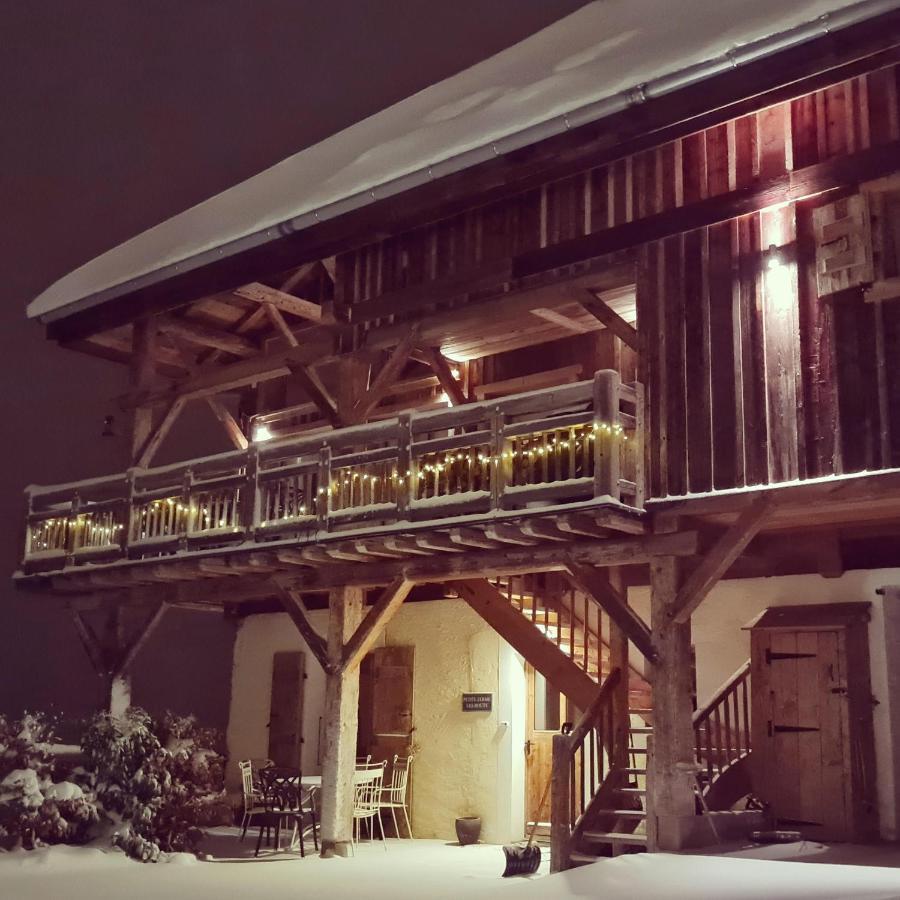 'Petite Ferme Les Bouts' Apartment, Sleeps 6, Nr Morzine La Cote d'Arbroz Bagian luar foto