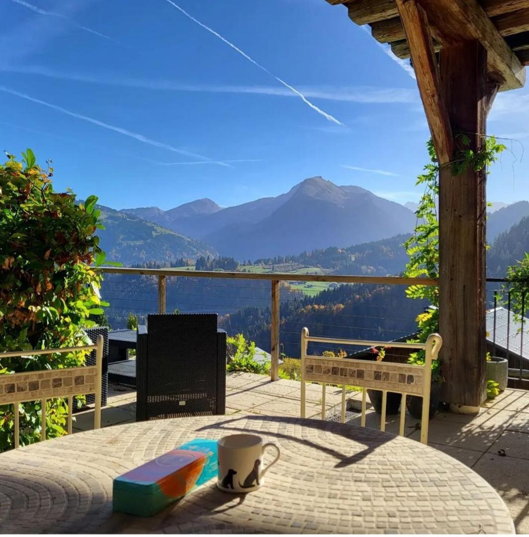 'Petite Ferme Les Bouts' Apartment, Sleeps 6, Nr Morzine La Cote d'Arbroz Bagian luar foto